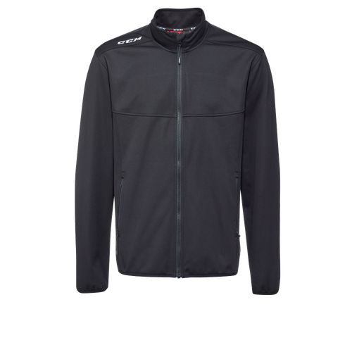 New CCM Black Team Softshell Jacket | Senior S | #191520297336
