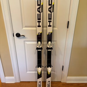 Racing 152 cm HEAD World Cup Rebels i.GS RD Skis With Bindings Max Din 10 (Used)