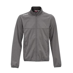 New CCM Dark Grey Team Softshell Jacket | Senior M | #191520313012