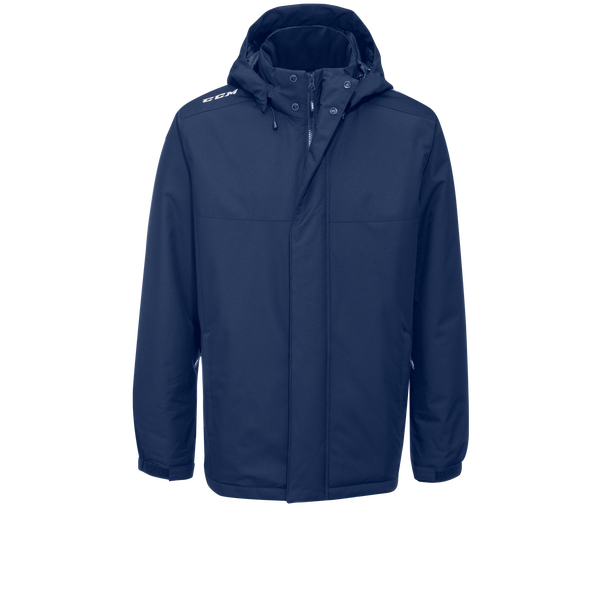 New CCM Navy Team Winter Jacket | Youth L | #191520307882