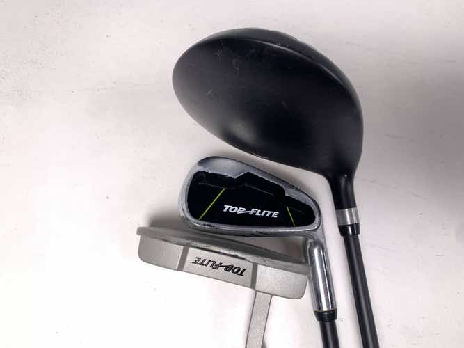 Top Flite Junior Club Set Driver 9 Putter Junior Youth Graphite Junior RH