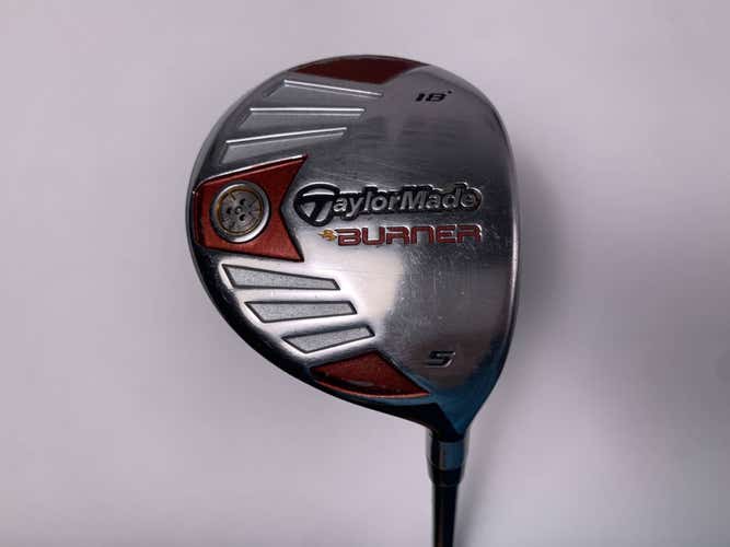 TaylorMade Burner Steel 2007 5 Fairway Wood 18* REAX 50g Regular RH