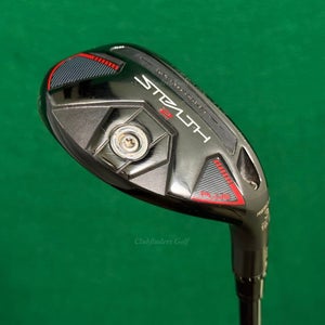 TaylorMade Stealth Plus+ Rescue 19.5 3 Hybrid Kai'li Red HY 85-S Stiff w/HC