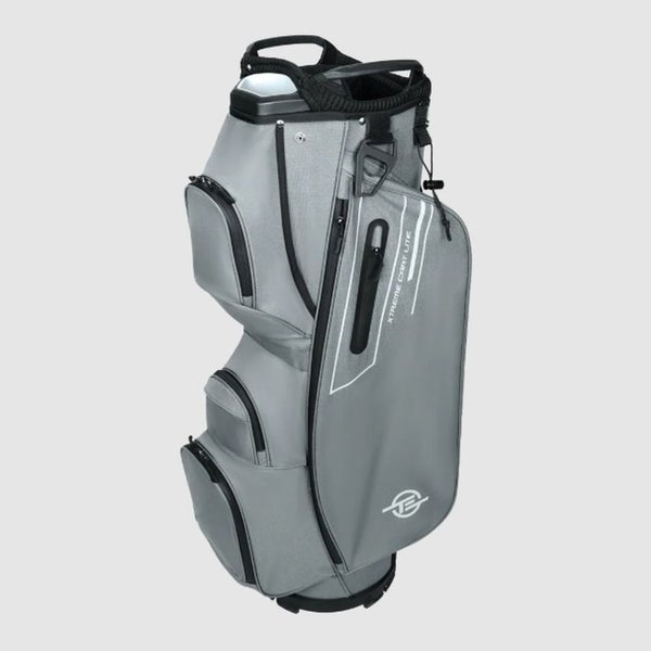 Tour Edge Xtreme Lite Cart Bag (10", 5-way top, Light Grey) 2025 NEW