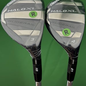 Cleveland Halo XL Hybrid Set 3H-18*, 4H-21* Regular Flex Tensei AV Blue NEW