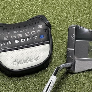Cleveland HB Soft 2 Black #11 Mallet Putter w/ All In Shaft 34" w/ Headcover NEW