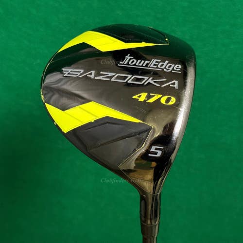 Tour Edge Bazooka 470 Fairway 5 Wood Factory Ultra-Light Graphite Firm w/HC