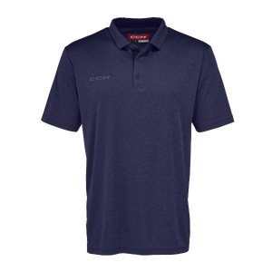 New CCM Navy Relaxed Fit Polo | Senior XXL | #191520668563