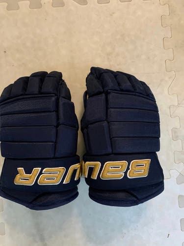 Used Bauer 15" Pro Stock Nexus 2N Gloves USHL