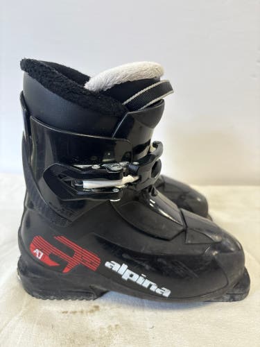 Mondo 20 & 20.5 Kid's Alpina AJ1 Ski Boots (Used)