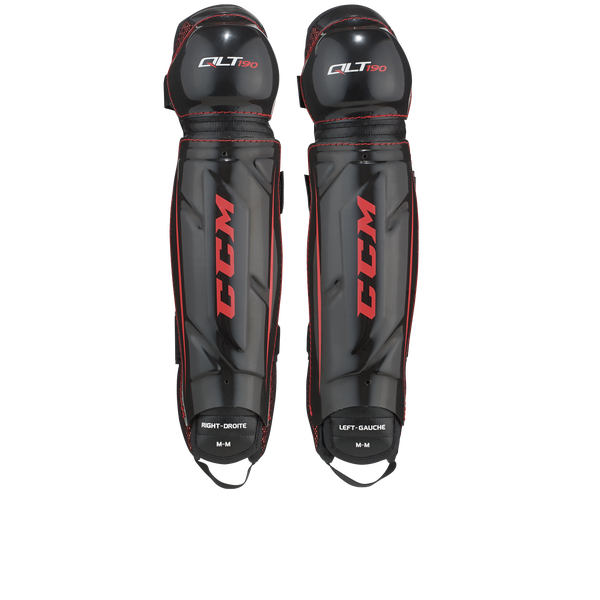 New CCM DBH190 Soft Ball Hockey Shin Guards | Senior M | #888600268453
