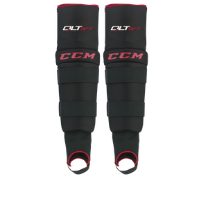 New CCM Quicklite Soft Ball Hockey Shin Guards | Senior M | #888600268484