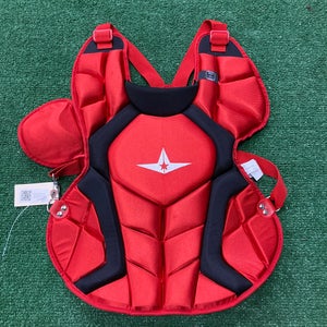 Red All Star System 7 Axis Catcher's Chest Protector (New)