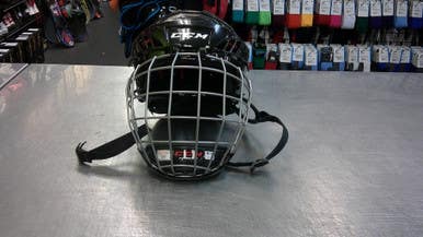 Used CCM 50 Helmet Cage Combo Black MD 11339-S000195825