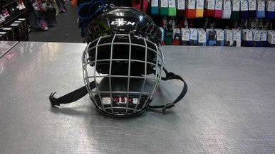 Used CCM 50 Helmet Cage Combo Black MD 11339-S000195825