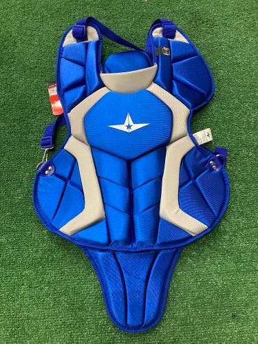 Blue All Star Player's Series Catcher's Chest Protector (New)