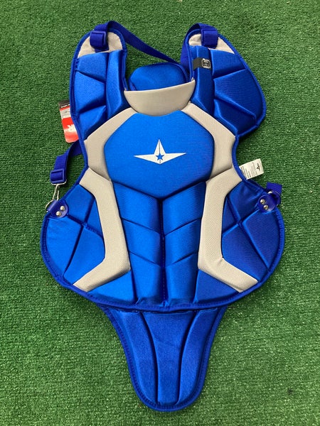 Blue All Star Player's Series Catcher's Chest Protector (New)