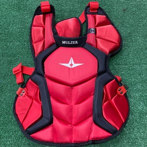 Black All Star System 7 Axis Catcher's Chest Protector (New)