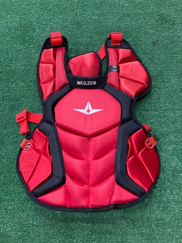 Black All Star System 7 Axis Catcher's Chest Protector (New)