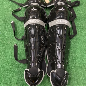 Black All Star Advanced Series Catcher's Leg Guard (New)