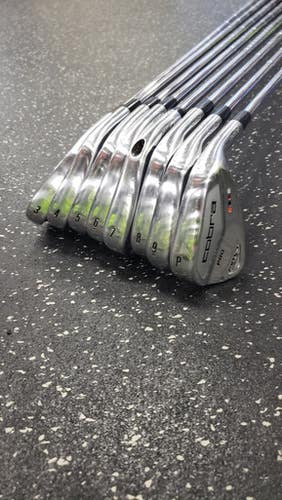 Used Cobra PRO AMP CELL Mens Iron Set RH 3I-PW 11849-S000033057