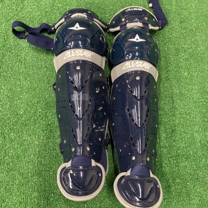 Navy All Star Advanced Series Catcher's Leg Guard (New)