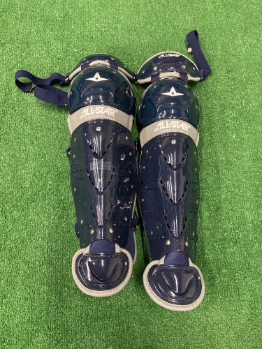 Navy All Star Advanced Series Catcher's Leg Guard (New)