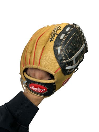 Used Rawlings PLAYERS SERIES BB/SB Glove RH Throw Black 10" 11863-S000024087