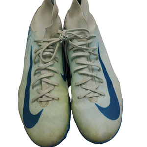 Used Nike MERC  AIRZOOM Soccer Indoor Shoes Carolina Blue And White Senior 6.5 11863-S000024111