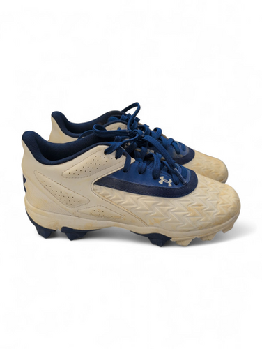 Used Under Armour BSBL BB/SB Cleats White Junior 04 11863-S000024138
