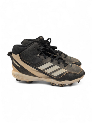 Used Adidas ICON BB/SB Cleats Black Junior 02.5 11863-S000024148