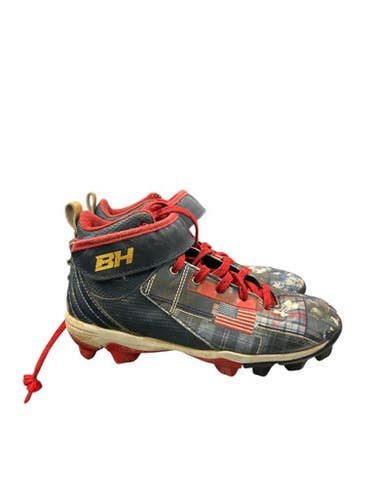 Used Under Armour BRYCE HARPER BB/SB Cleats Navy Blue Junior 02.5 11863-S000024224