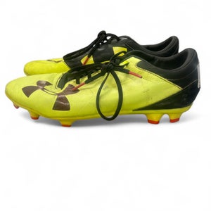 Used Under Armour Adult FB Cleats Yellow Senior 10.5 11863-S000024266