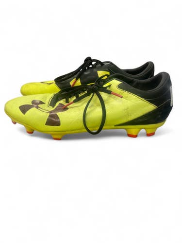 Used Under Armour Adult FB Cleats Yellow Senior 10.5 11863-S000024266