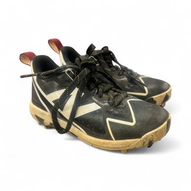 Used New Balance CLEATS BB/SB Cleats Black Junior 02 11863-S000024274