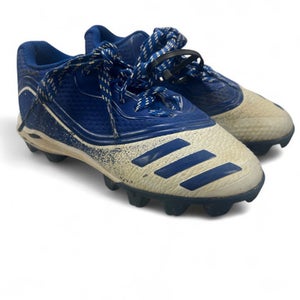 Used Adidas Jr FB Cleats Royal Blue Junior 01 11863-S000024281
