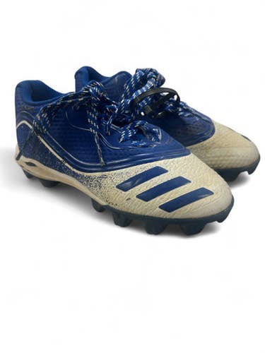 Used Adidas Jr FB Cleats Royal Blue Junior 01 11863-S000024281