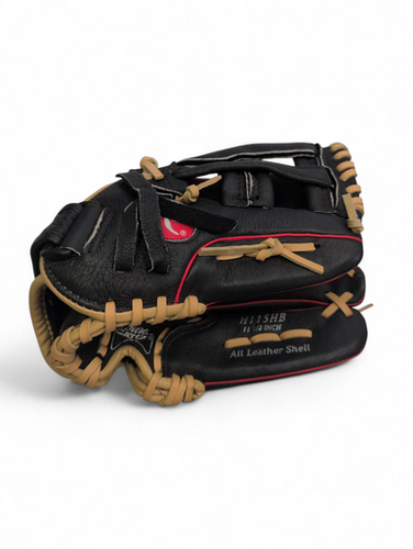 Used Rawlings H BB/SB Glove RH Throw Black 11 1/2" 11863-S000024291