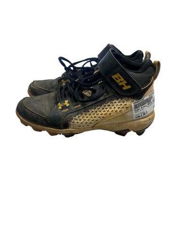 Used Under Armour BRYCE HARPER 7 BB/SB Cleats Black Junior 04.5 11863-S000024325