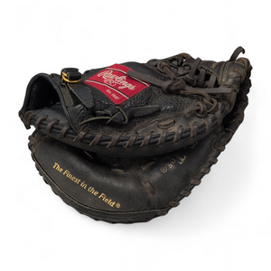Used Rawlings HIGHLIGHT SERIS LITE TOE BB/SB Catchers RH Throw Black 31 1/2" 11863-S000024327