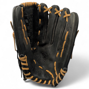 Used Miken SUPERSOFT BB/SB Glove RH Throw Black 12 3/4" 11863-S000024333