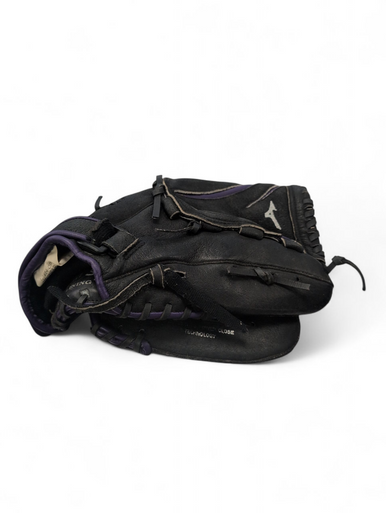Used Mizuno FINCH BB/SB Glove RH Throw Black 12" 11863-S000024345