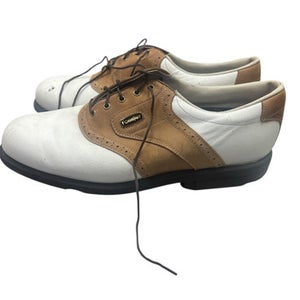 Used Foot Joy Mens Golf Shoes White Senior 10.5 11863-S000024418