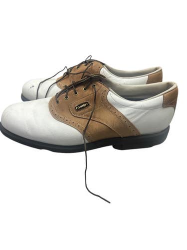 Used Foot Joy Mens Golf Shoes White Senior 10.5 11863-S000024418