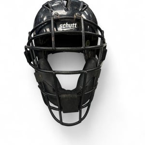 Used Schutt MASK Catchers Mask Black 11863-S000024449