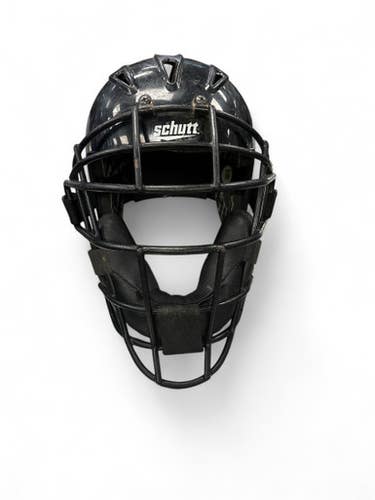 Used Schutt MASK Catchers Mask Black 11863-S000024449