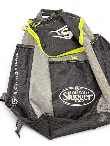 Used Louisville Slugger BAT BAG BB/SB Player Backpack Grey 11863-S000024450