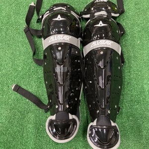 Black All Star Advanced Series Catcher's Leg Guard (New)