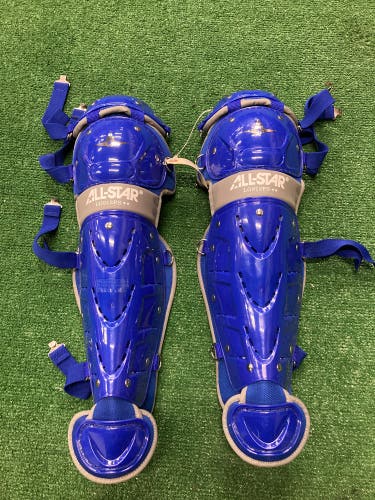 Blue All Star Player's Series Catcher's Leg Guard (New)