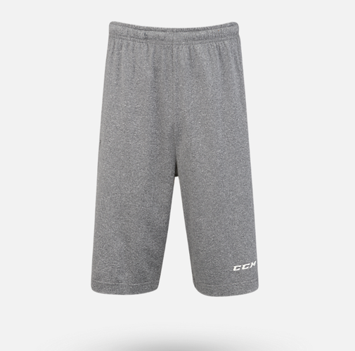 New CCM Dark Grey Team Short | Youth XL | #888600323855
